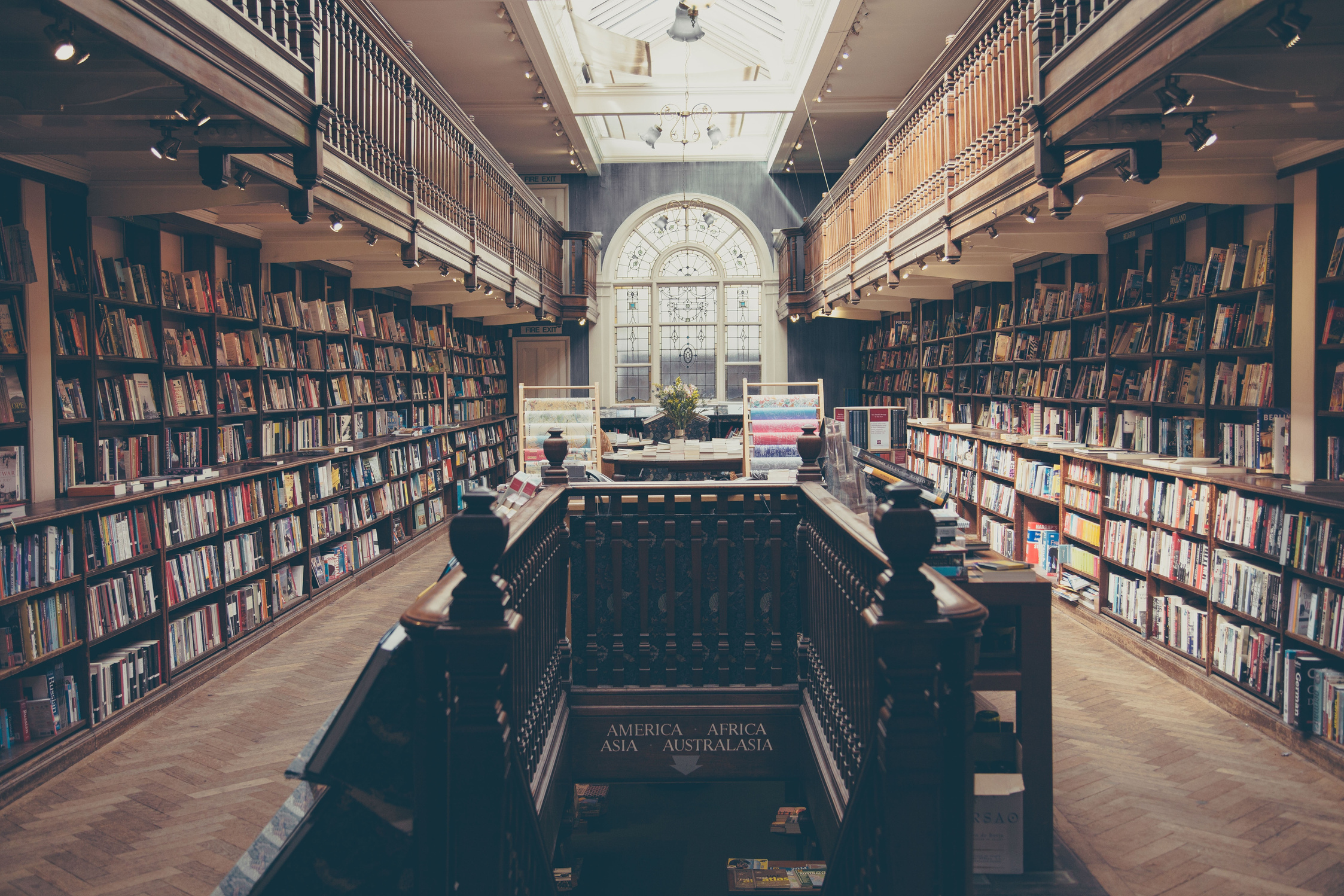 Large Antique Library